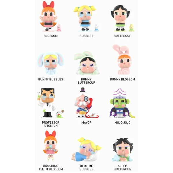Figurină crybaby — seria "powerpuff girls", în as. 4