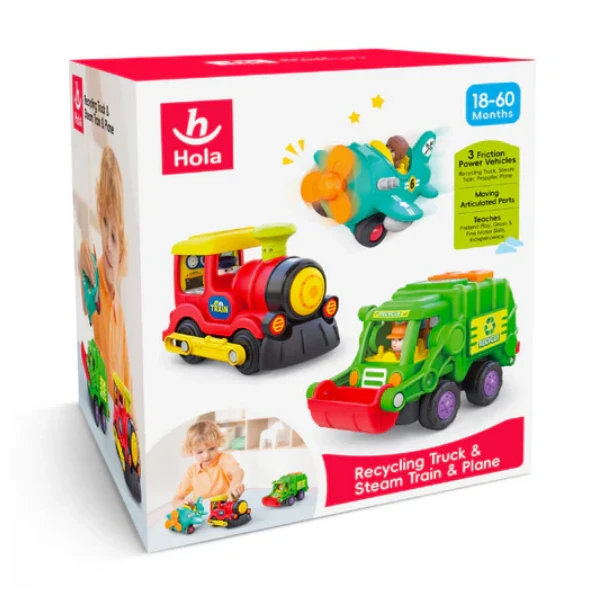 Set de mijloace de transport, 3 modele 3