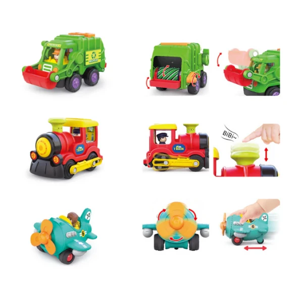 Set de mijloace de transport, 3 modele 4