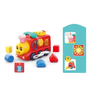 Locomotivă interactivă 3‑în‑1 pentru învățare timpurie Thumbnail 4