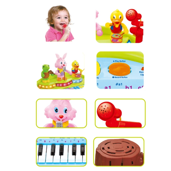 Pian interactiv cu scăunel 5