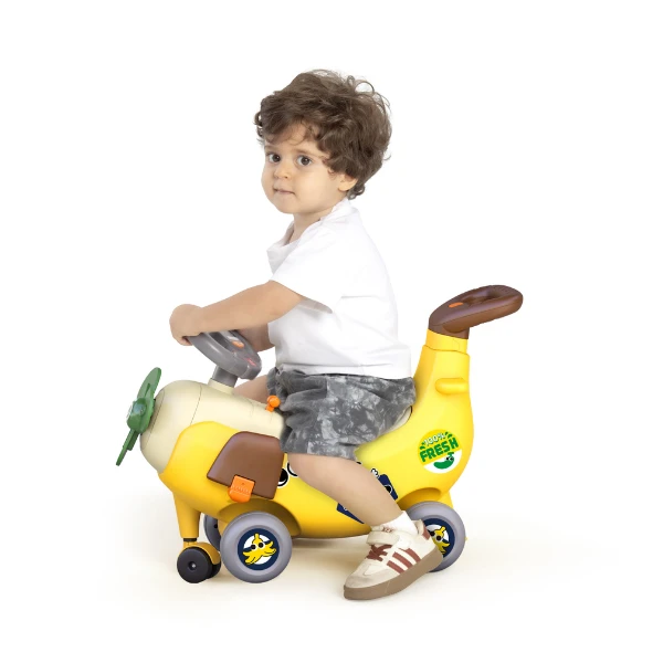 Avion interactiv „banana” 4 în 1 6