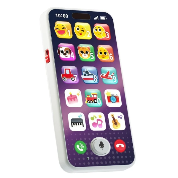 Telefon interactiv pentru copii "înregistrează și învață" 2