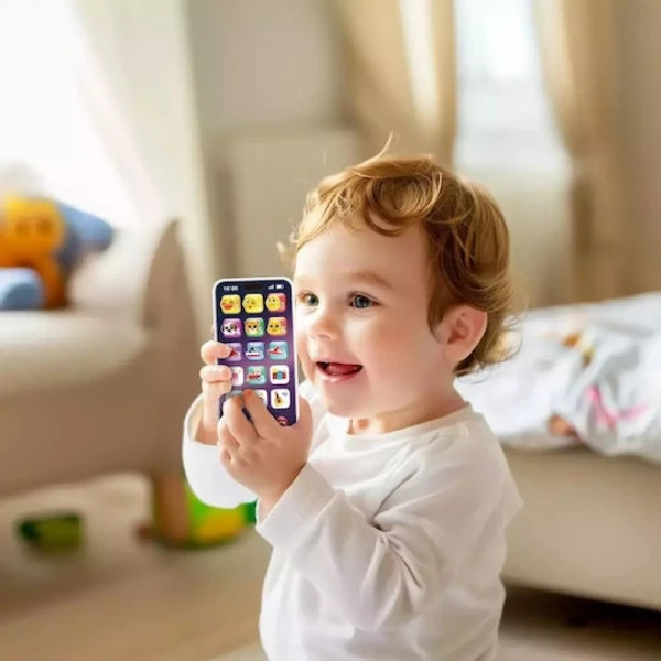 Telefon interactiv pentru copii "înregistrează și învață" 6