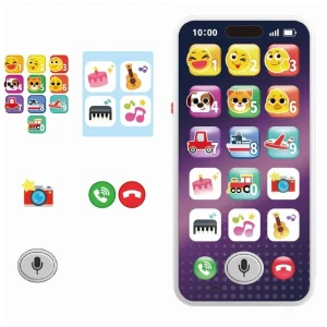 Telefon interactiv pentru copii "înregistrează și învață" Thumbnail 4