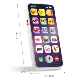 Telefon interactiv pentru copii "înregistrează și învață" Thumbnail 5