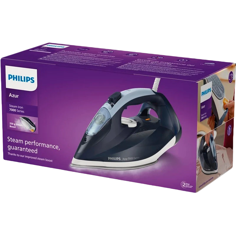 Утюг philips dst7030/20, 2800вт, темно-синий 2