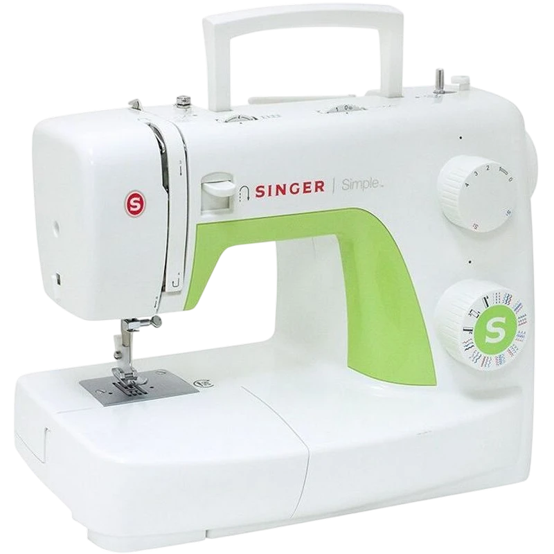 Швейная машина singer simple 3229, белый | зеленый 5
