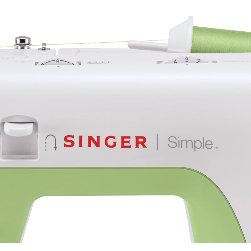 Швейная машина singer simple 3229, белый | зеленый 4
