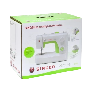 Швейная машина singer simple 3229, белый | зеленый Thumbnail 8