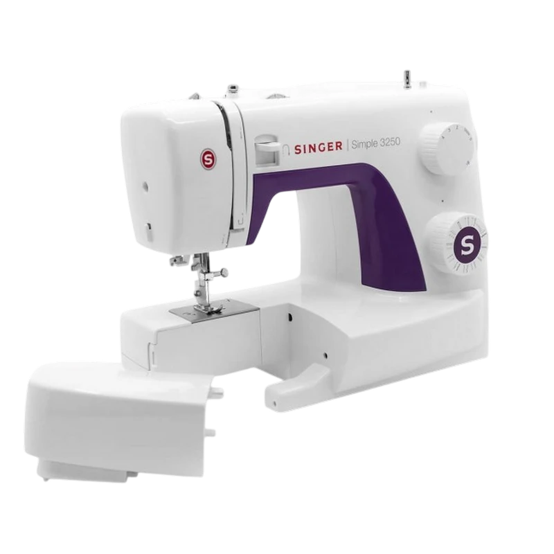 Швейная машина singer 3250, белый | фиолетовый 10