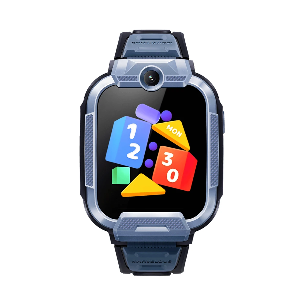 Детские умные часы mibro kids watch phone z5, синие 2