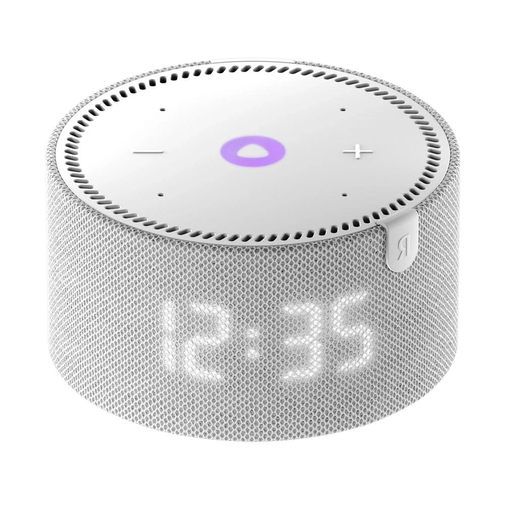 Яндекс станция мини с часами bluetooth-колонка yndx-00020g, серый 2