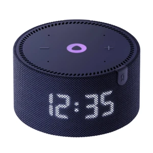 Яндекс станция мини с часами bluetooth колонка yndx-00020b, синий