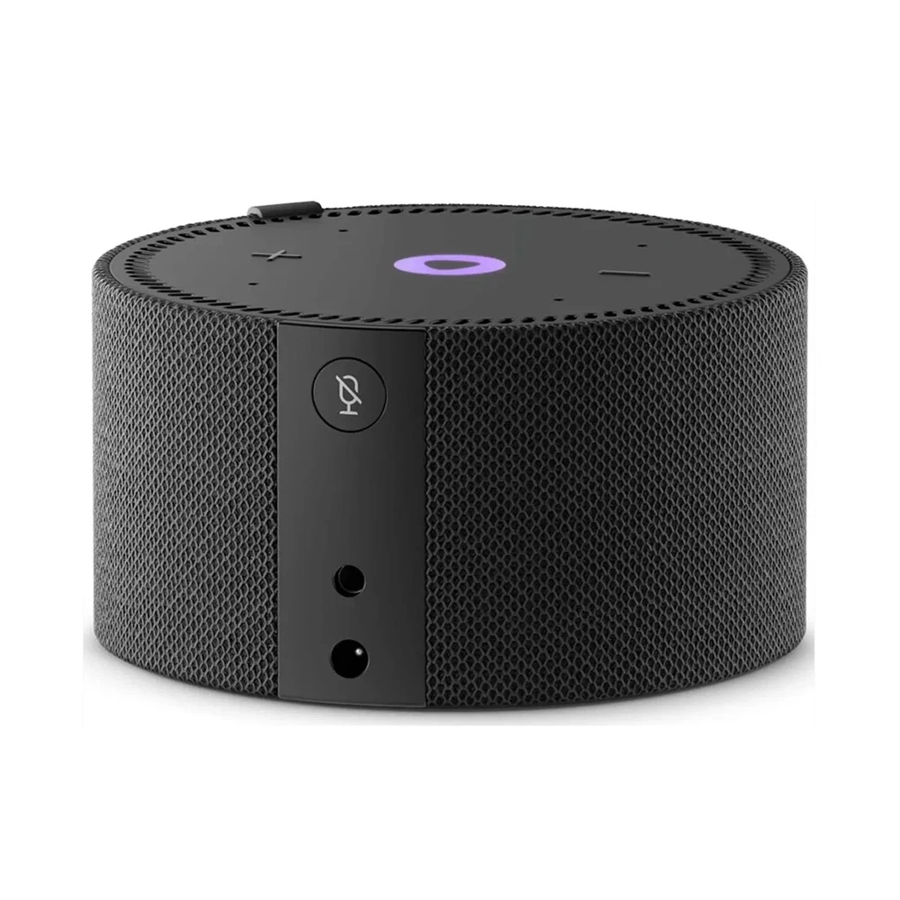 Яндекс станция мини с часами bluetooth колонка yndx-00020k, черная 2
