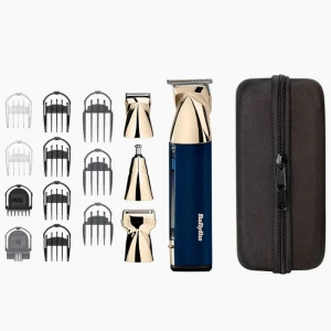 Мужской триммер babyliss mt992e, синий | золотой