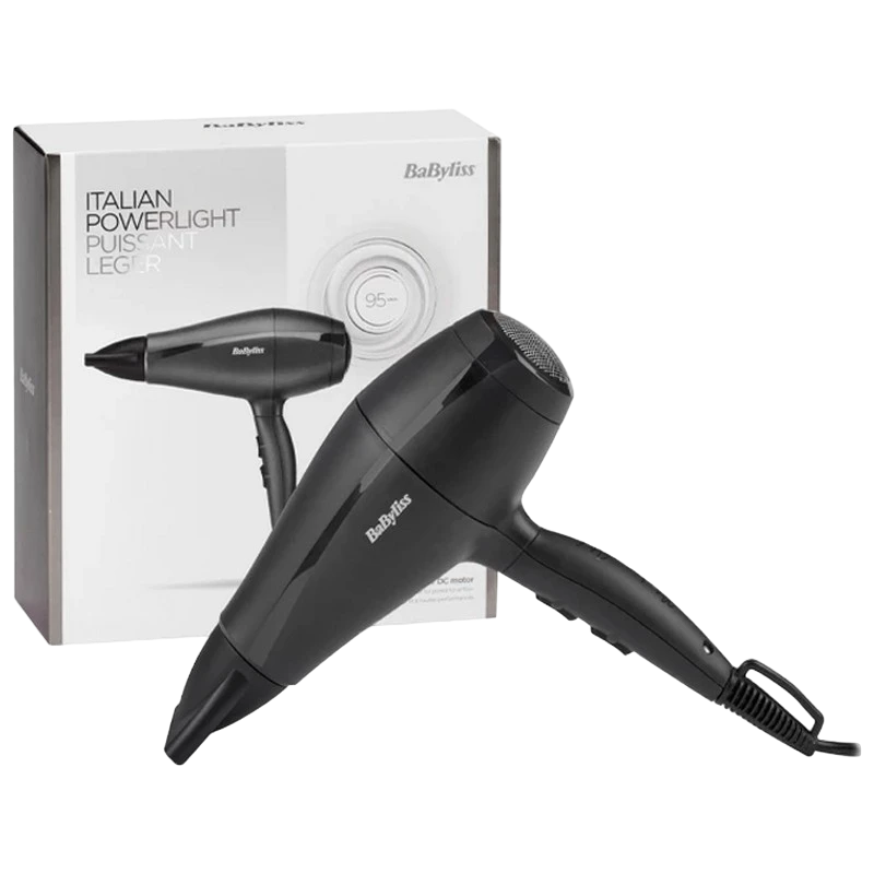 Компактный фен babyliss 5910e, 2000вт, чёрный 2