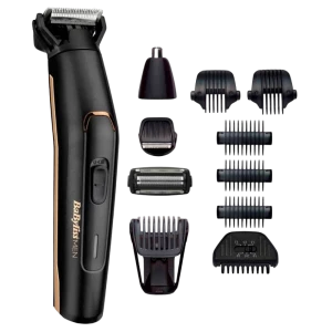 Мужской Триммер BaByliss 11-in-1 Carbon Titanium Multi Trimmer MT860E, Чёрный