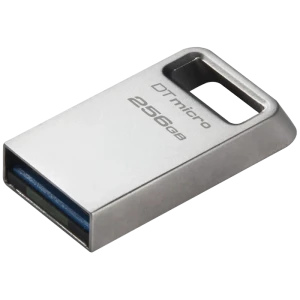 Usb flash накопитель kingston datatraveler micro, 256гб, серебристый Thumbnail 4