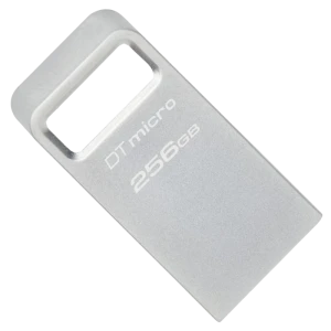 Usb flash накопитель kingston datatraveler micro, 256гб, серебристый Thumbnail 3
