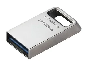 Usb flash накопитель kingston datatraveler micro, 256гб, серебристый Thumbnail 2