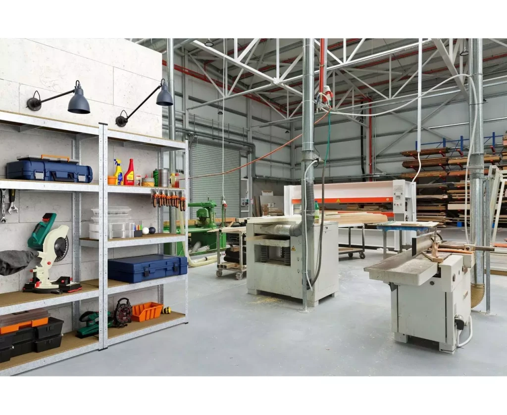 Raft metalic de depozitare nex budget 1800x600x400 mm, 5 rafturi mdf, galvanizat 3