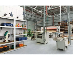 Raft metalic de depozitare nex budget 1800x600x400 mm, 5 rafturi mdf, galvanizat Thumbnail 3