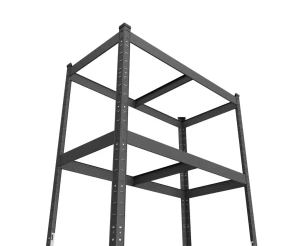 Raft metalic de depozitare nex budget 1800x600x400 mm, 5 rafturi mdf, antracit Thumbnail 11