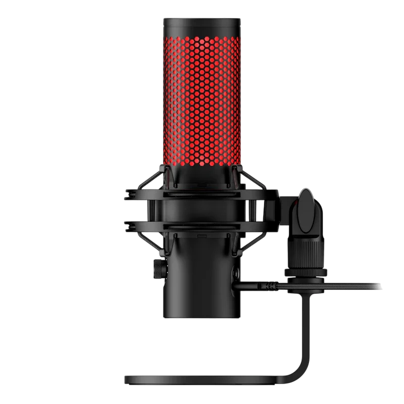 Microfon gaming hyperx quadcast 2, cu fir, negru 2