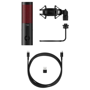 Microfon gaming hyperx quadcast 2, cu fir, negru Thumbnail 3