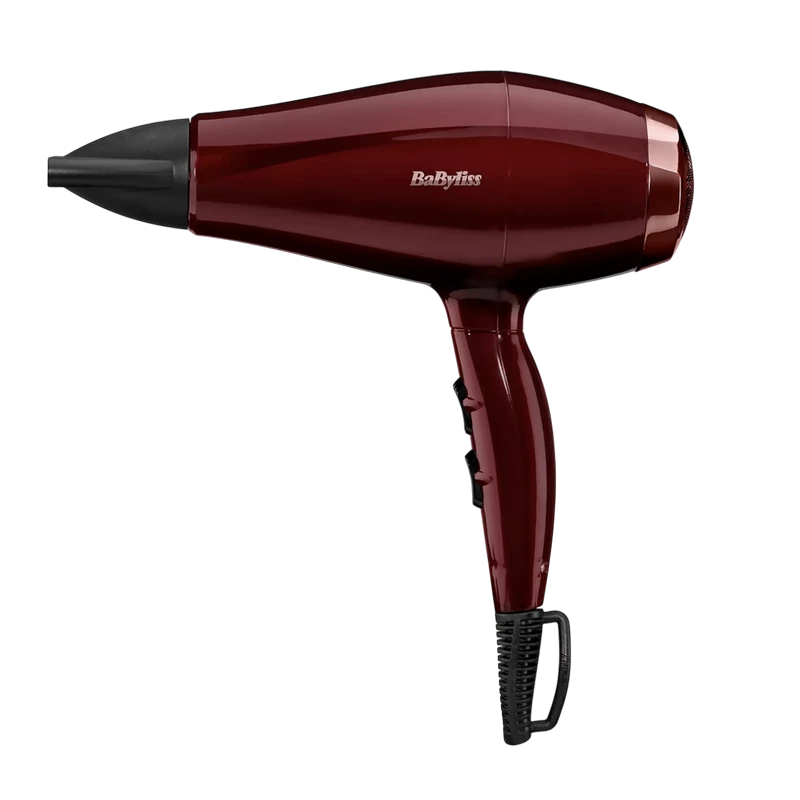 Uscător de păr babyliss 5912pe, 2000w, roșu 6