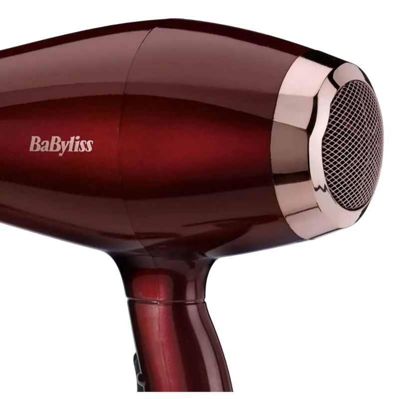 Фен babyliss 5912pe, 2000вт, красный 7
