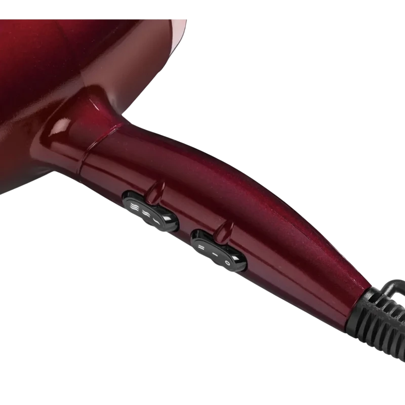 Фен babyliss 5912pe, 2000вт, красный 5