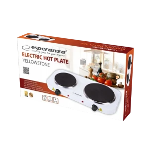 Plită electrică mini esperanza ekh007w, alb Thumbnail 2
