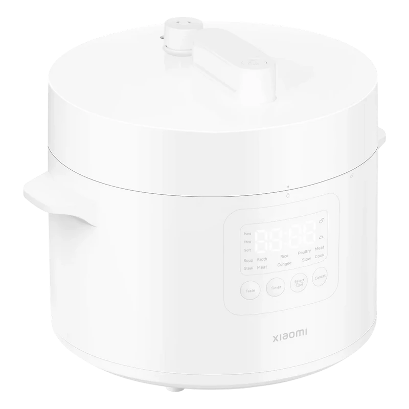Мультиварка-скороварка xiaomi electric pressure cooker, белый 3