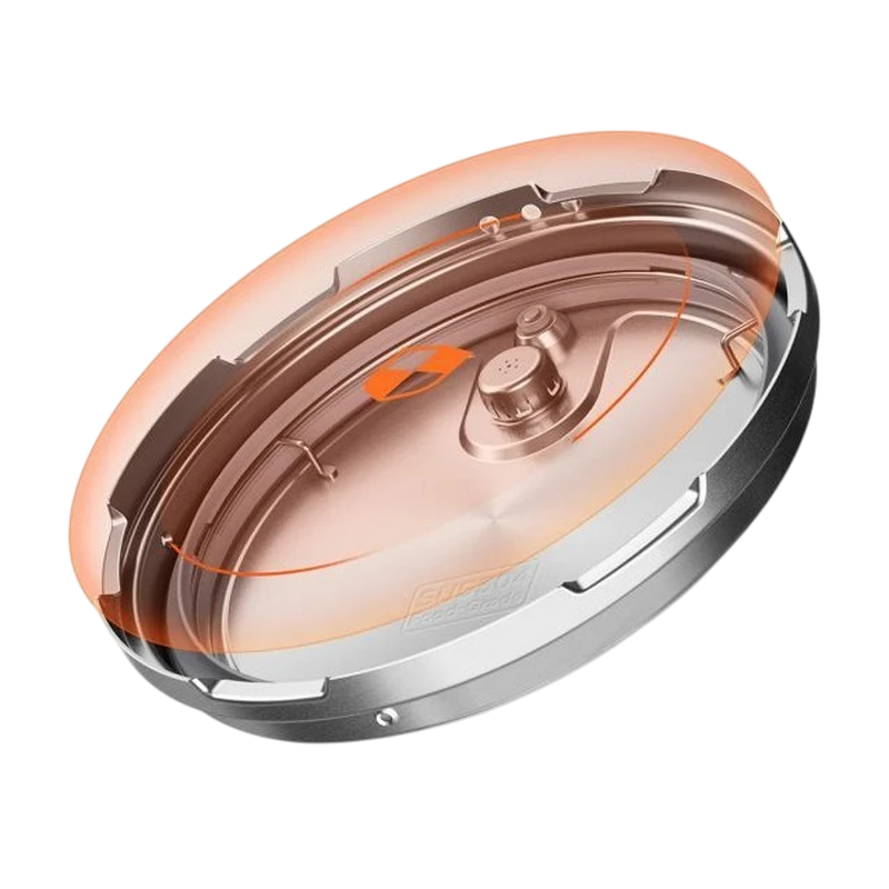 Мультиварка-скороварка xiaomi electric pressure cooker, белый 4