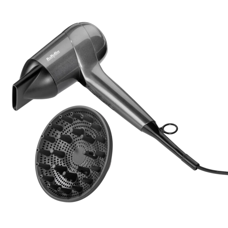 Фен babyliss d6200de, 1600вт, серый 5