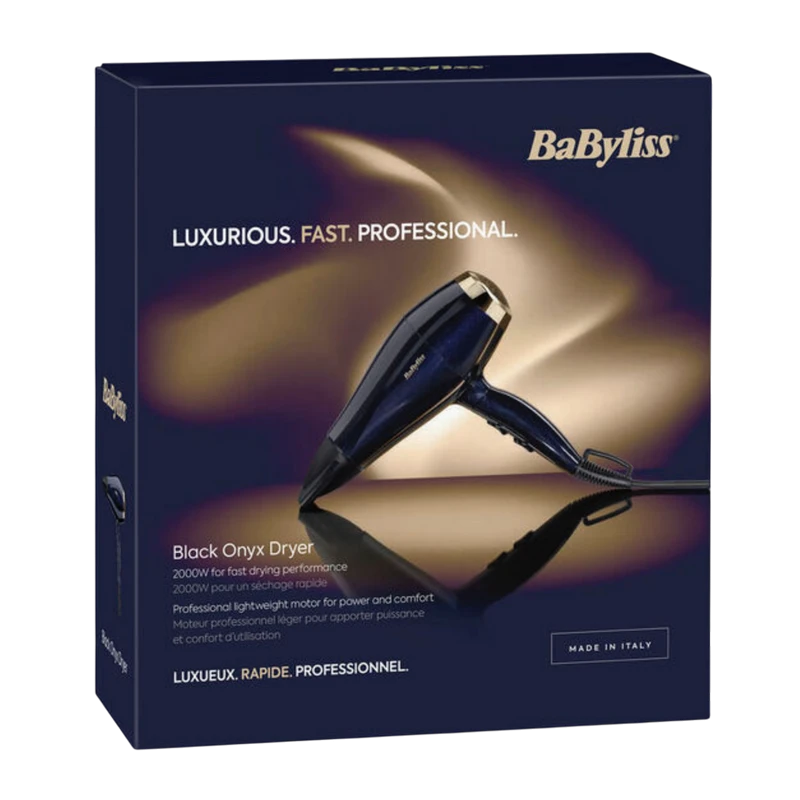 Uscător de păr babyliss 5911e, 2000w, albastru 7
