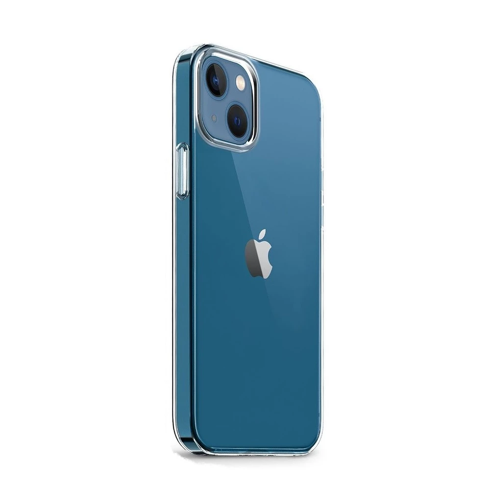 Helmet case tpu soft iphone 13, clear 2