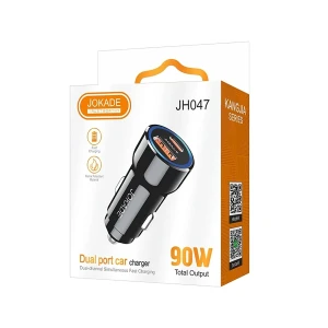 Автомобильное зарядное устройство jokade 1*usb-a+1*type-c 3.4a jh047, черное Thumbnail 3