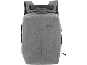 Rucsac-Laptop, Antifurt V2, USB charging port 15.6", Anti-theft locking system, Water resistant, Tellur Gray  TLL611232