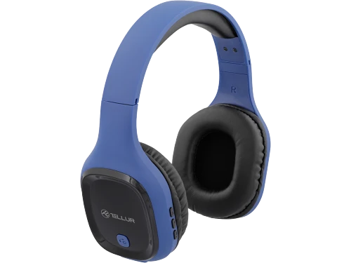 Casti bluetooth, over-ear, pulse, microfon, timp de joc muzical până la 8h,  tellur blue  tll511281 4