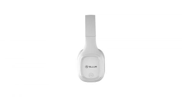 Casti bluetooth, over-ear, pulse, microfon, timp de joc muzical până la 8h,  tellur white  tll511371 3
