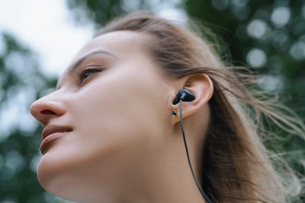 Casti in-ear in fir tellur basic gamma, microfon, negru 2