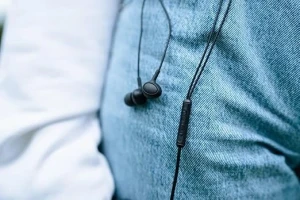 Casti in-ear in fir tellur basic gamma, microfon, negru Thumbnail 4