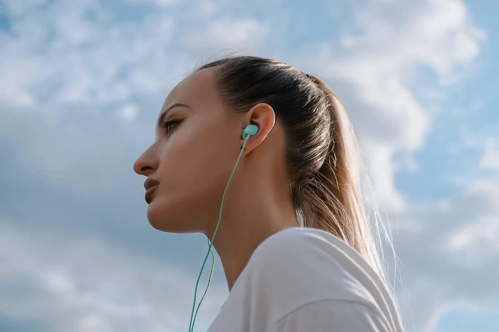 Casti in-ear cu fir tellur basic sigma, microfon, albastru 3