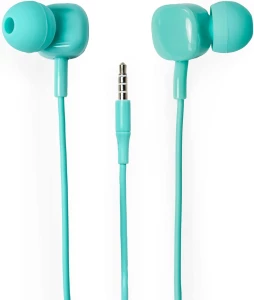 Casti in-ear cu fir tellur basic sigma, microfon, albastru