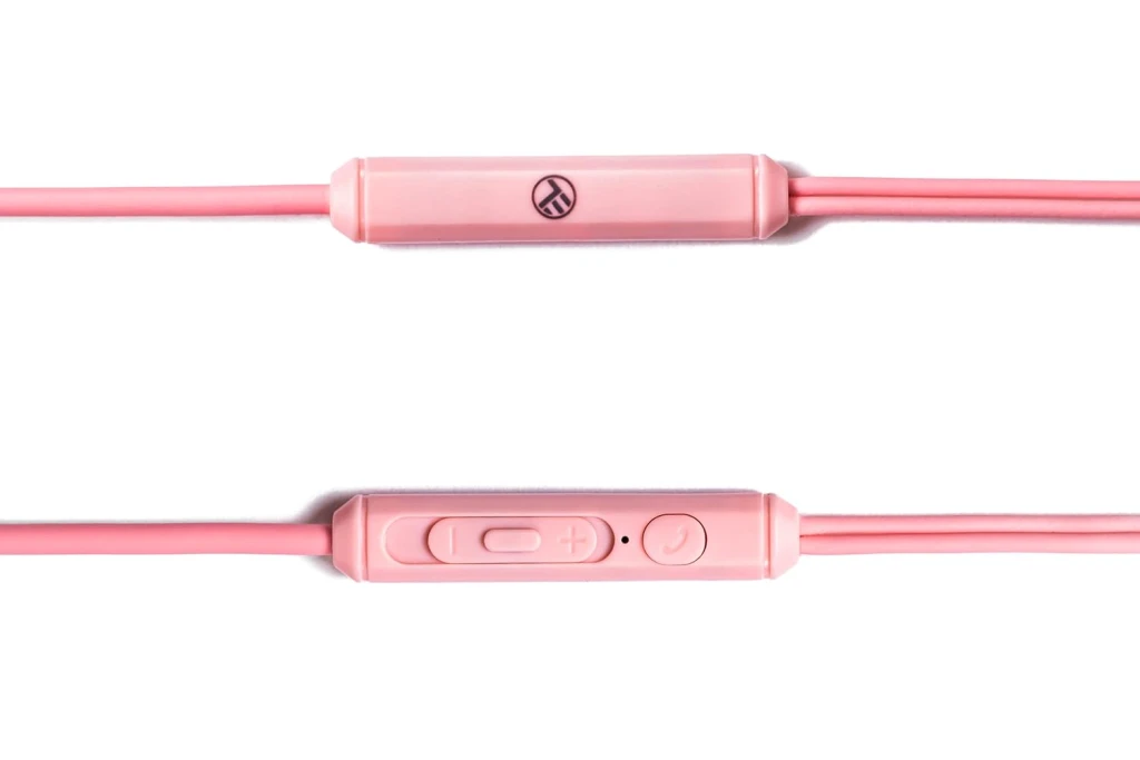 Casti in-ear cu fir tellur basic sigma, microfon, roz 3