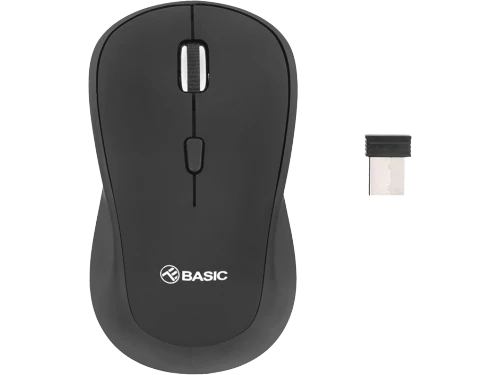Mouse basic wireless, regular, tellur black  tll491021 4