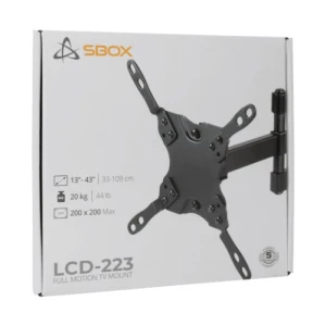 Sbox tv-wall mount lcd-223-2 for ''13-43'' vesa 200x200, max. 20kg Thumbnail 8